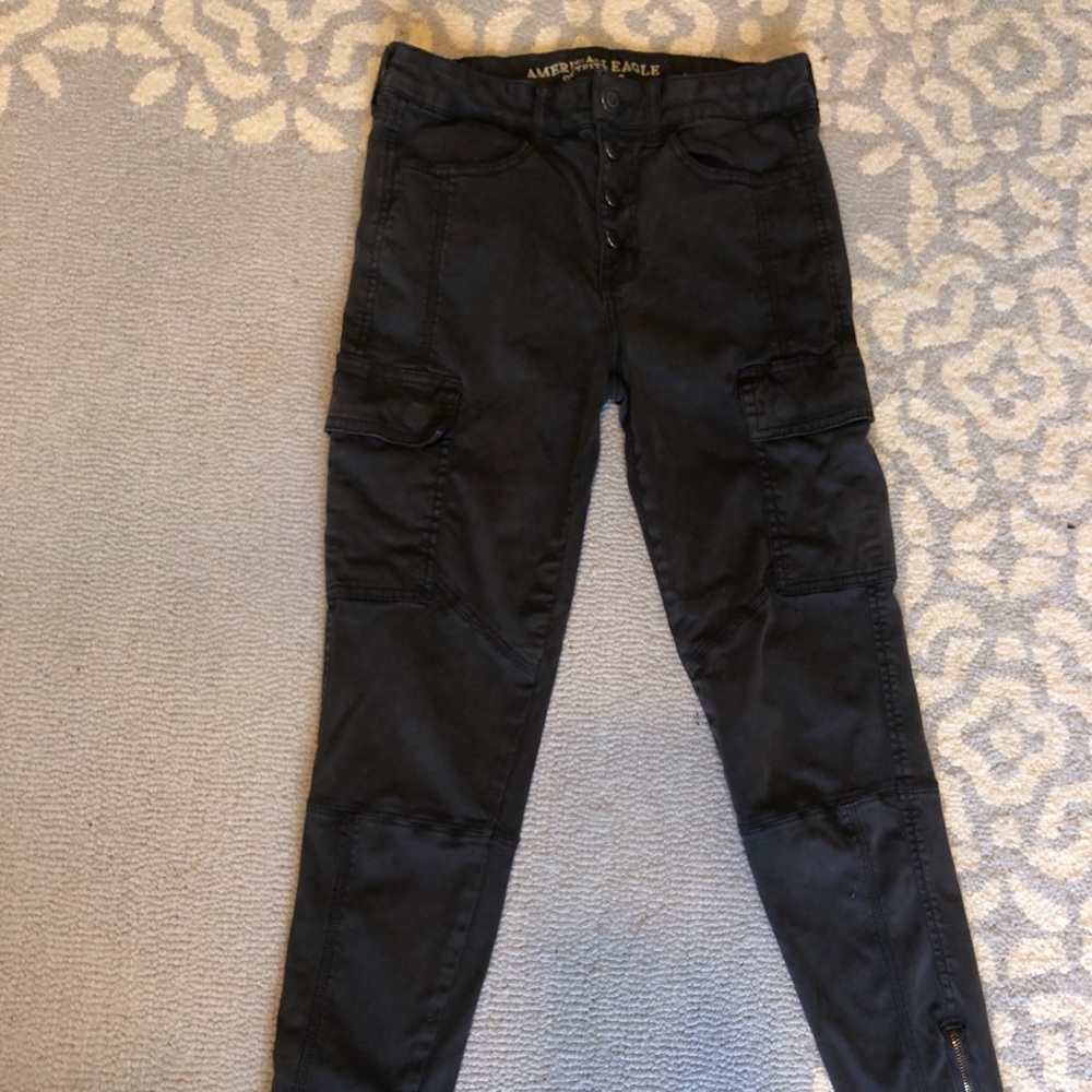 Dark Grey American Eagle Jeans